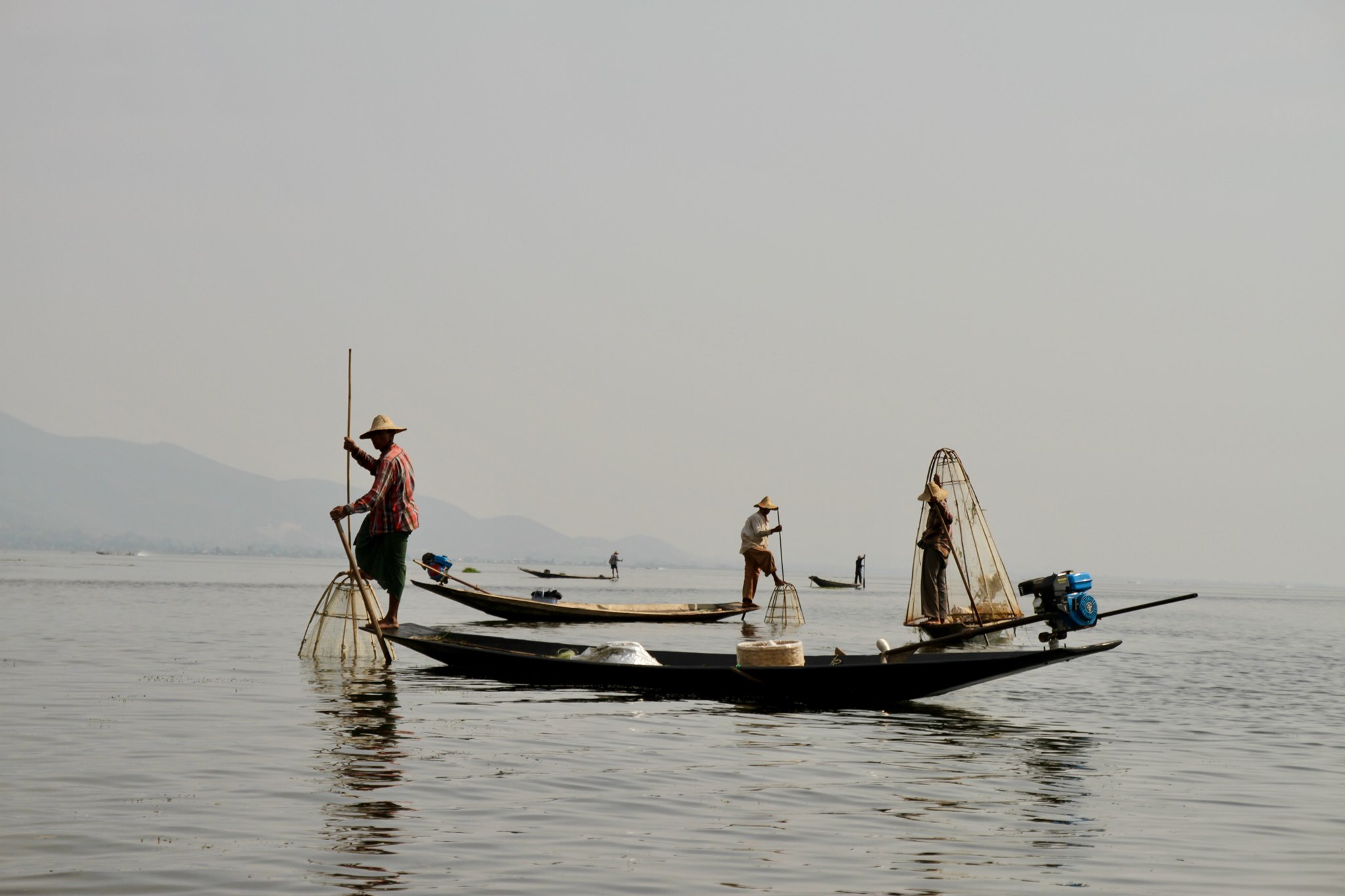 Fishing Boats in Myanmar
