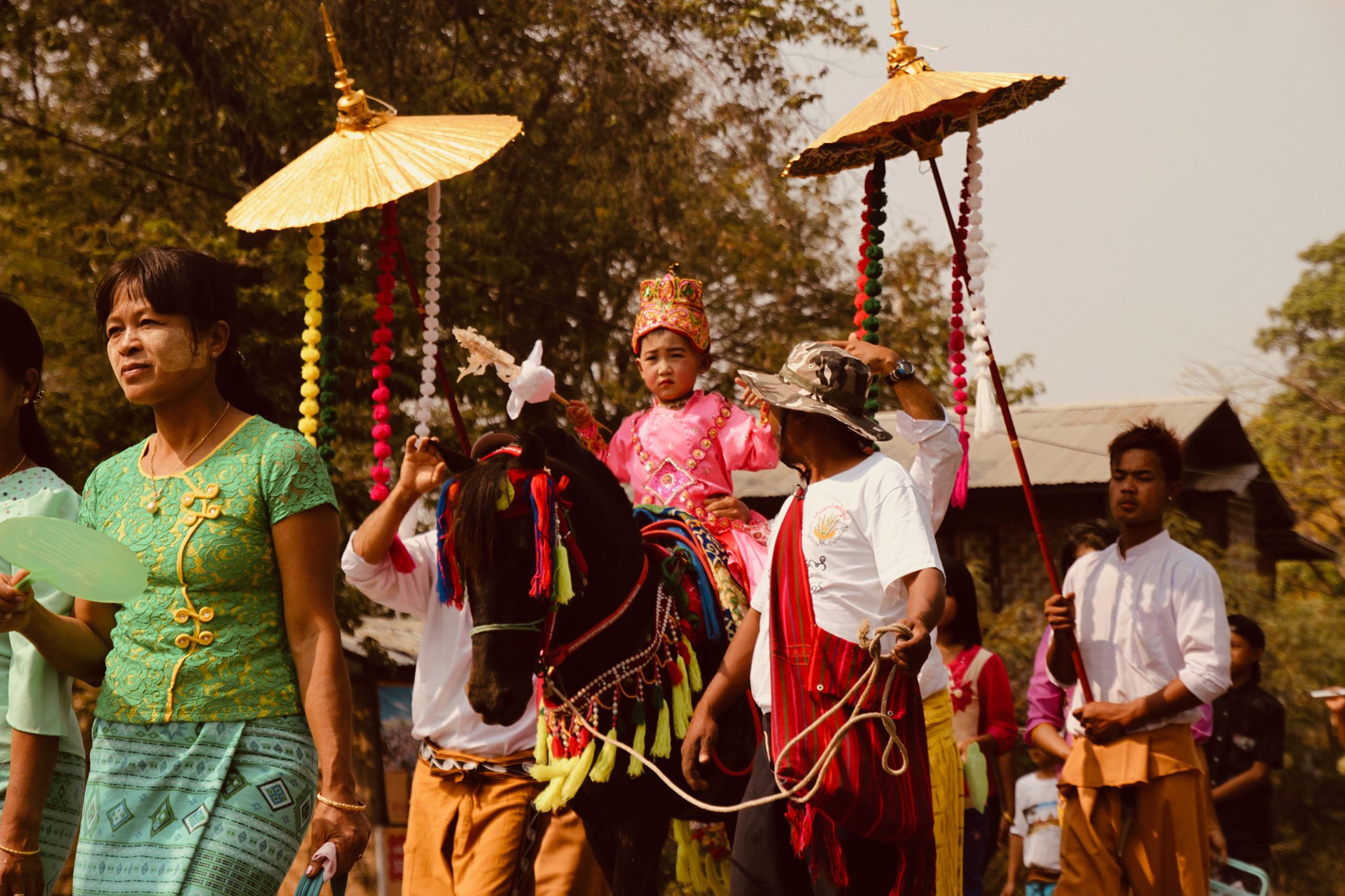 Celebration in Myanmar